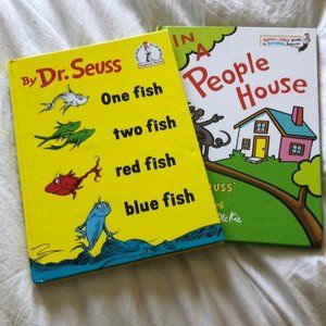 2 Dr. Seuss Books